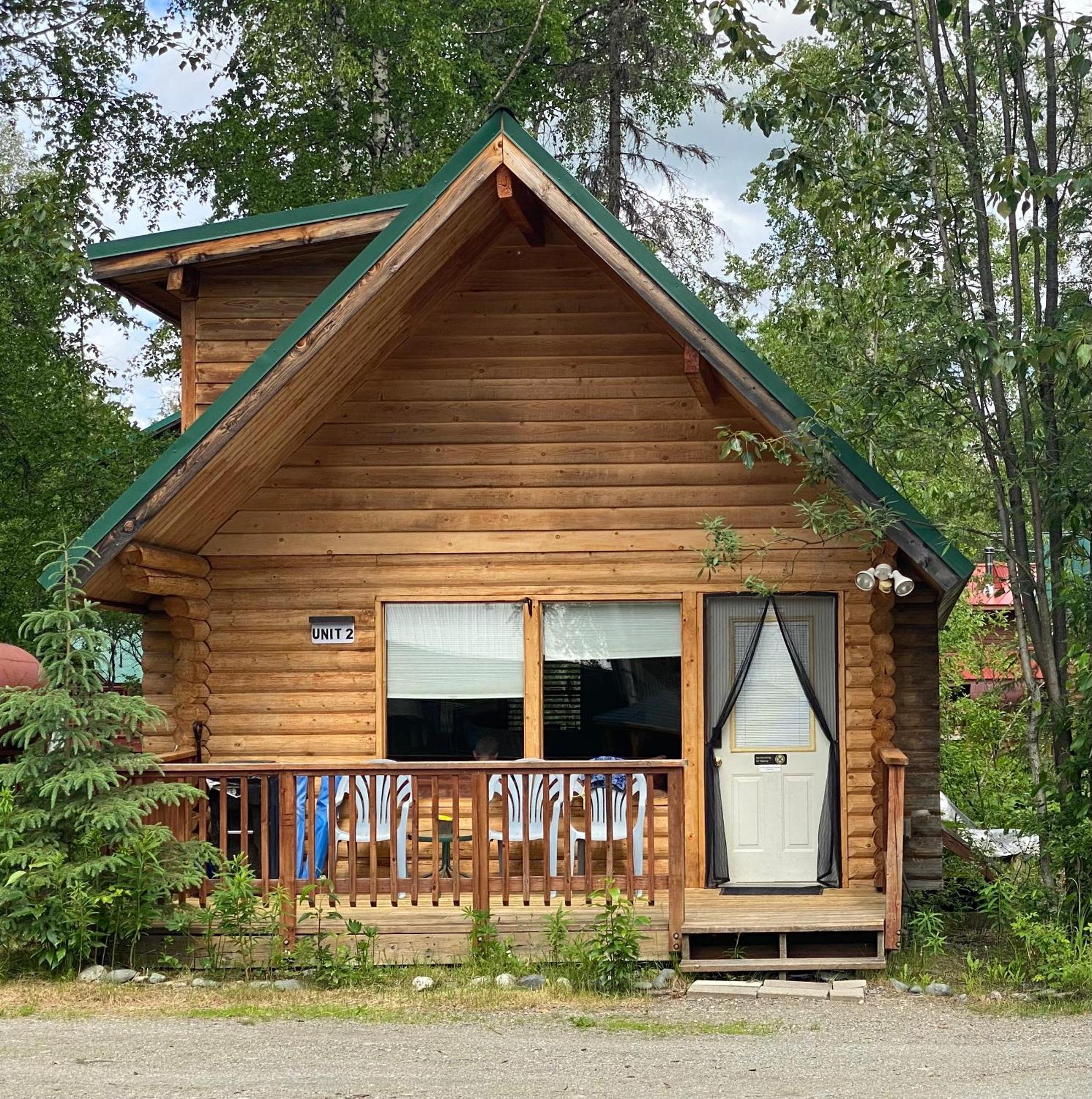 Talkeetna Log Cabin With Hot Tub Unit 2 Екстериор снимка