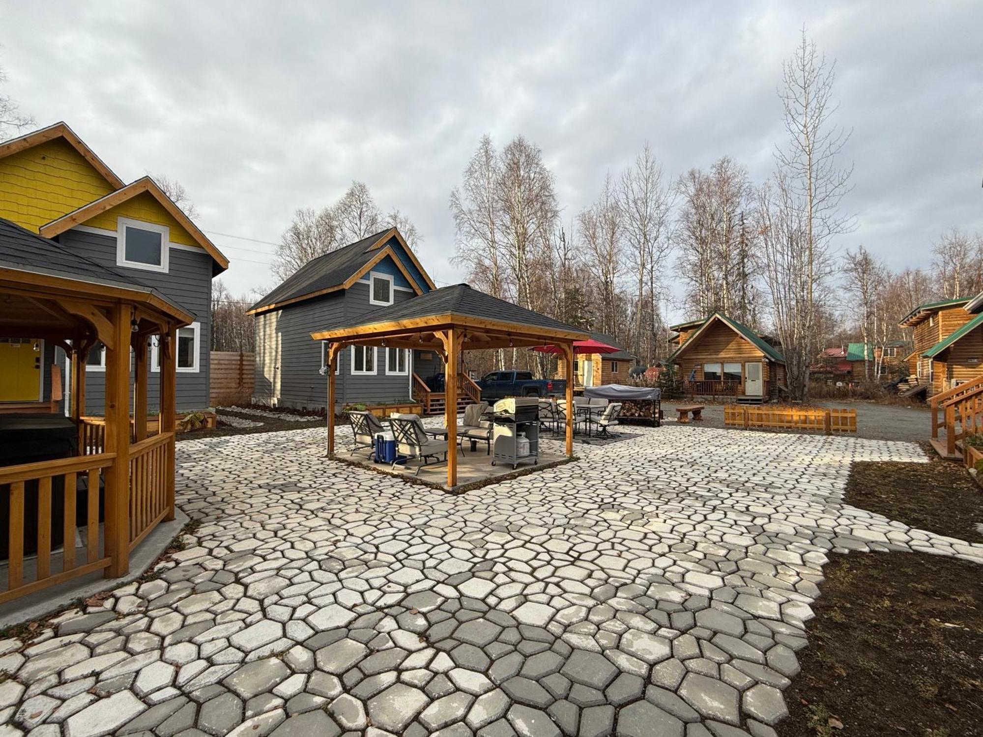 Talkeetna Log Cabin With Hot Tub Unit 2 Екстериор снимка